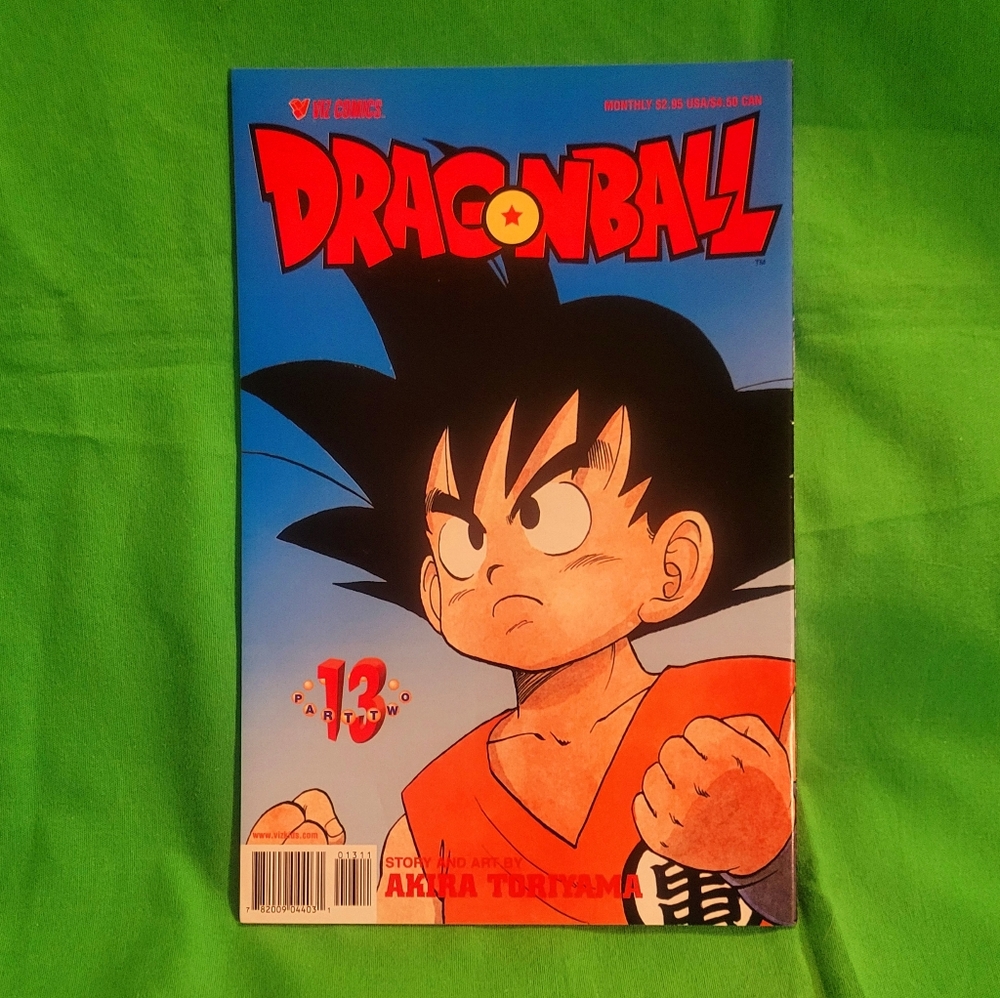 DRAGON BALL Z PART TWO # 13 BY AKIRA TORIYAMA-VIZ COMICS-MANGA STYLE EDIT 1999